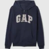 Adult Vintagesoft Arch Logo Zip Hoodie