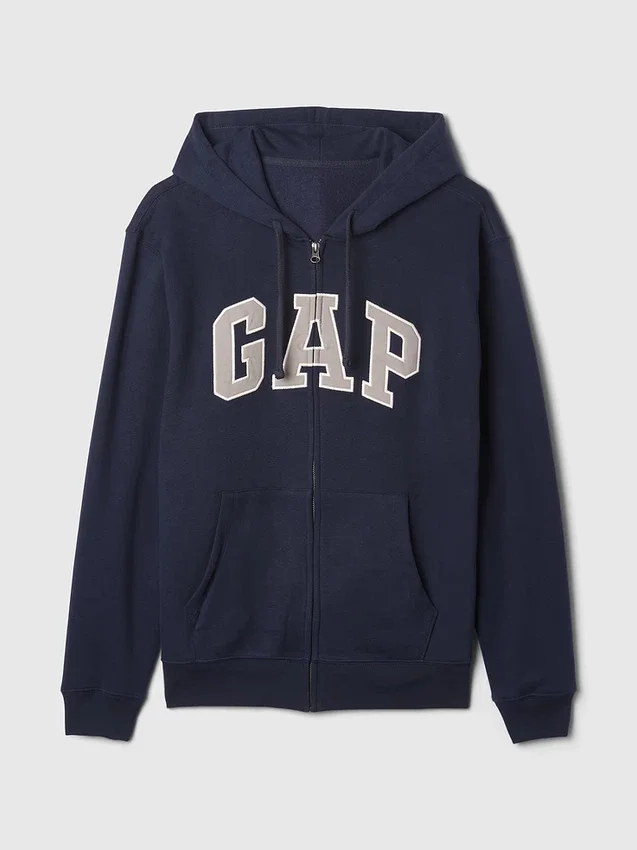 Adult Vintagesoft Arch Logo Zip Hoodie