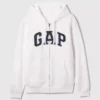 Adult Vintagesoft Arch Logo Zip Hoodie