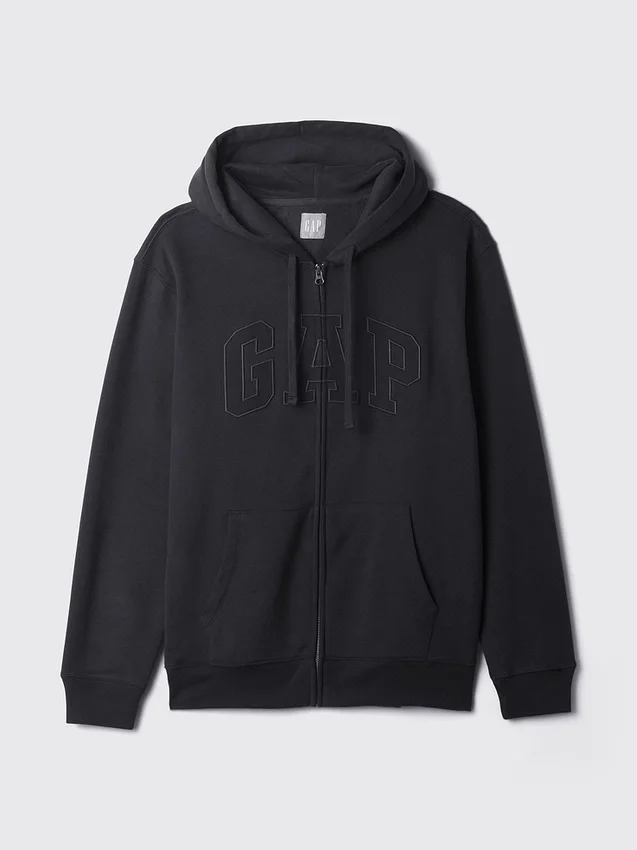 Adult Vintagesoft Arch Logo Zip Hoodie