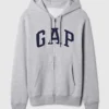 Adult Vintagesoft Arch Logo Zip Hoodie