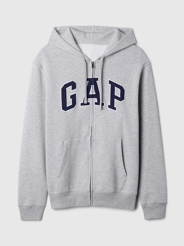 Adult Vintagesoft Arch Logo Zip Hoodie