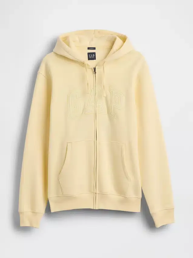 Adult Vintagesoft Arch Logo Zip Hoodie