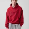 Adult Vintagesoft Nap Logo Hoodie