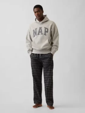 Adult Vintagesoft Nap Logo Hoodie