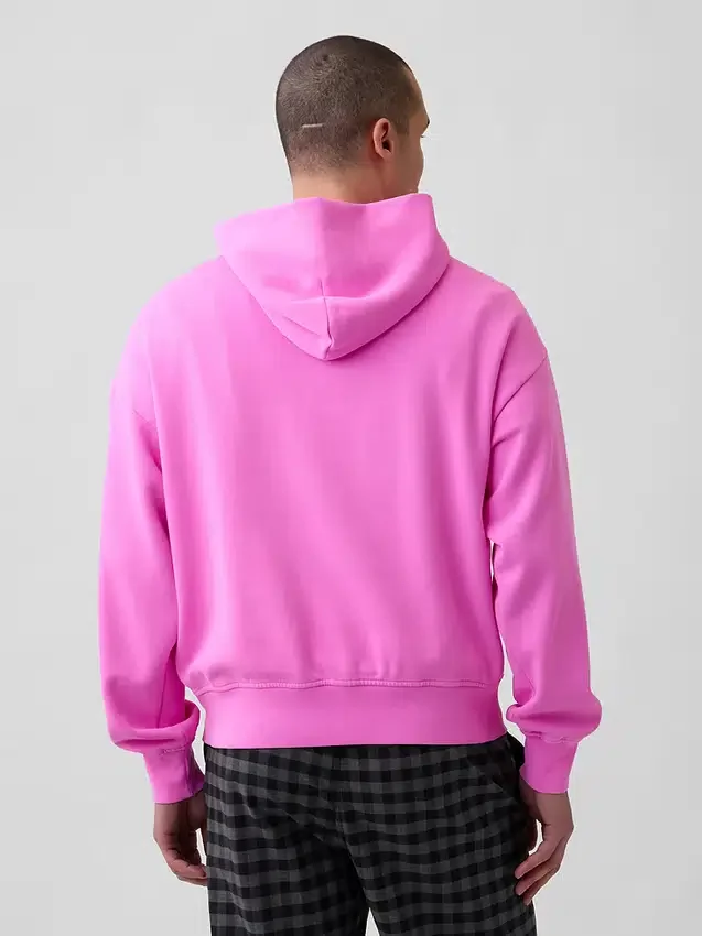 Adult Vintagesoft Nap Logo Hoodie