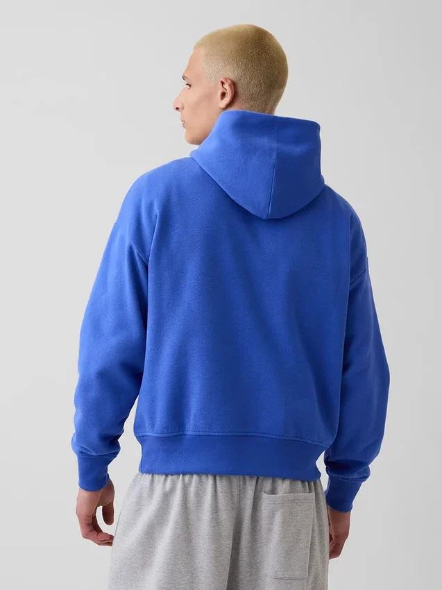 Adult Vintagesoft Nap Logo Hoodie