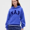 Adult Vintagesoft Nap Logo Hoodie