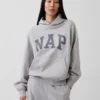 Adult Vintagesoft Nap Logo Hoodie