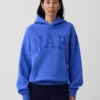 Adult Vintagesoft Nap Logo Hoodie