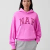 Adult Vintagesoft Nap Logo Hoodie