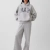 Adult Vintagesoft Nap Logo Hoodie
