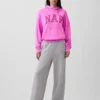 Adult Vintagesoft Nap Logo Hoodie