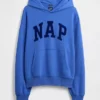 Adult Vintagesoft Nap Logo Hoodie