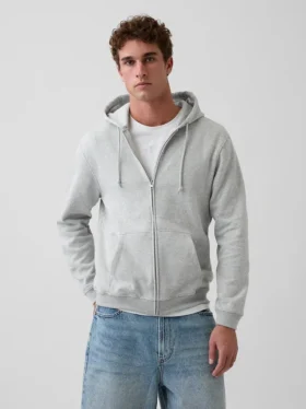 Adult Vintagesoft Relaxed Zip Hoodie