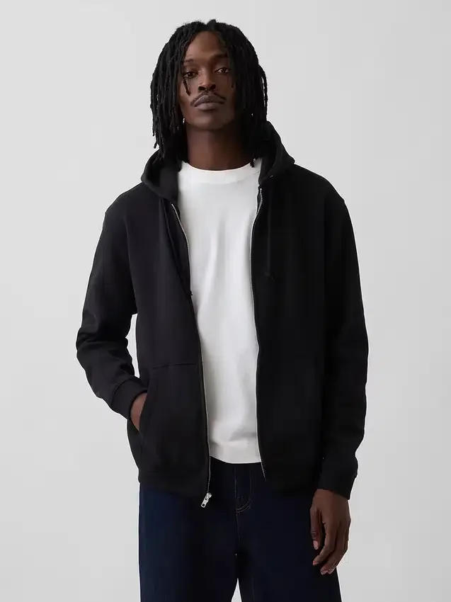 Adult Vintagesoft Relaxed Zip Hoodie