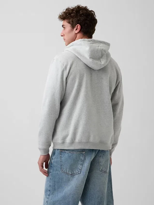 Adult Vintagesoft Relaxed Zip Hoodie