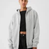 Adult Vintagesoft Relaxed Zip Hoodie