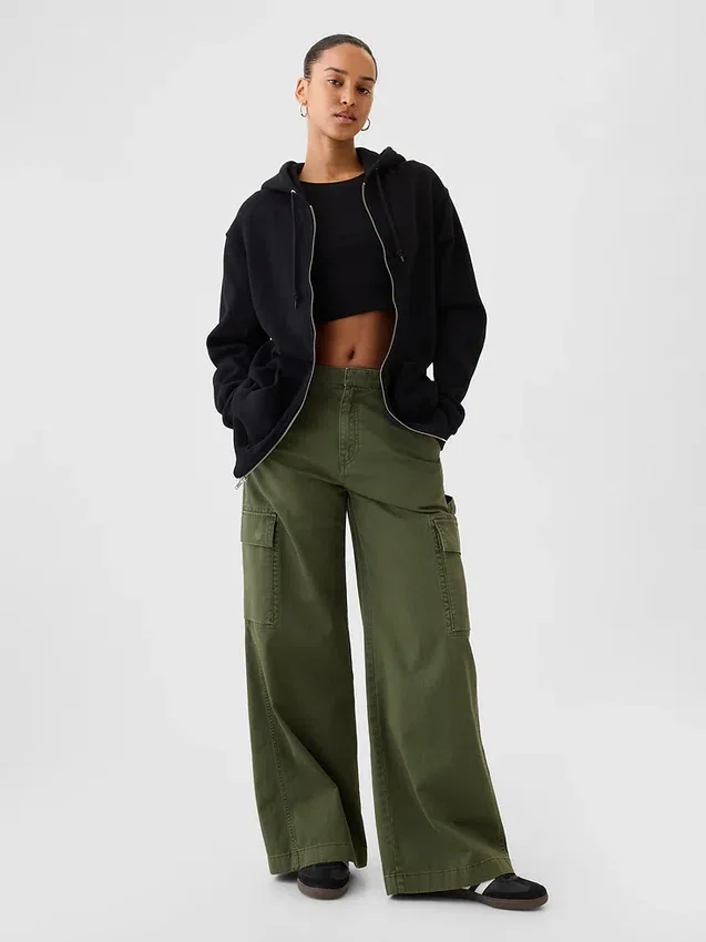 Adult Vintagesoft Relaxed Zip Hoodie