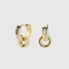 Ana Luisa Asher Drop Huggie Earrings