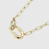 Ana Luisa Blake Large Gold Chain Necklace