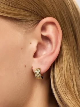 Ana Luisa Eden Hoop Earrings