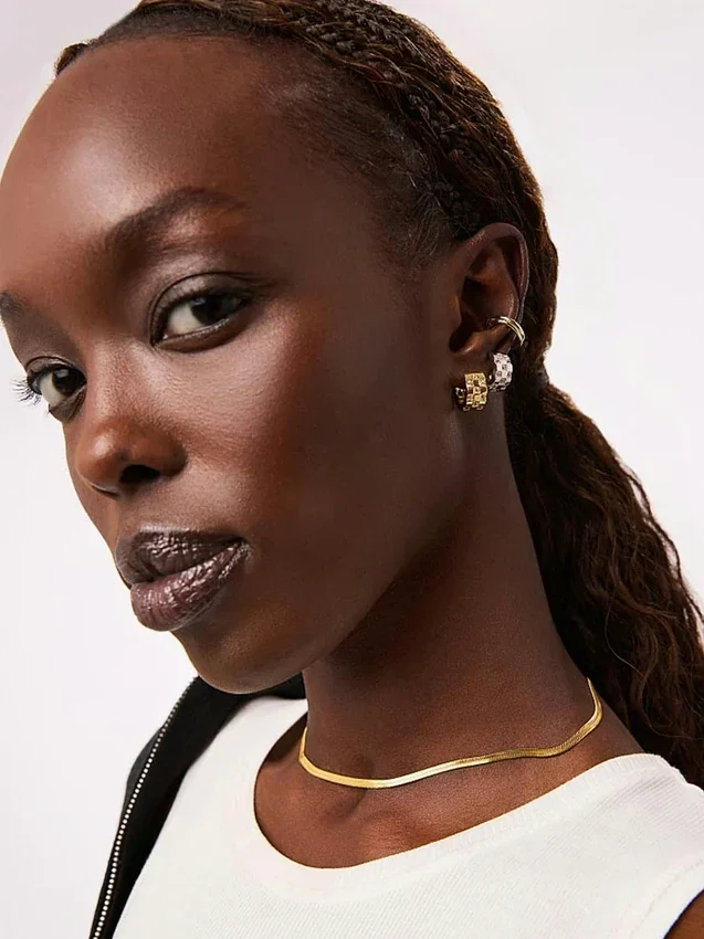 Ana Luisa Eden Hoop Earrings