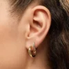 Ana Luisa Giulia Medium Hoop Earrings