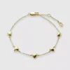 Ana Luisa Lani Heart Bracelet