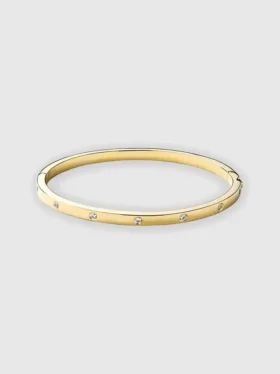 Ana Luisa Selena Gold Bangle Bracelet