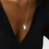 Ana Luisa Silver Mini Pebble Necklace