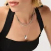 Ana Luisa Silver Mini Pebble Necklace