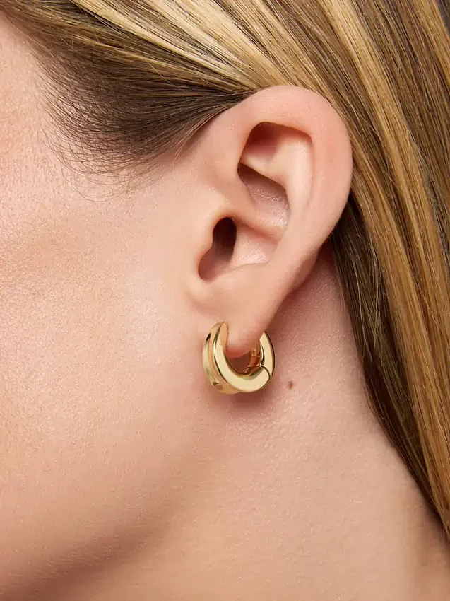 Ana Luisa Wade Mini Huggie Hoop Earrings