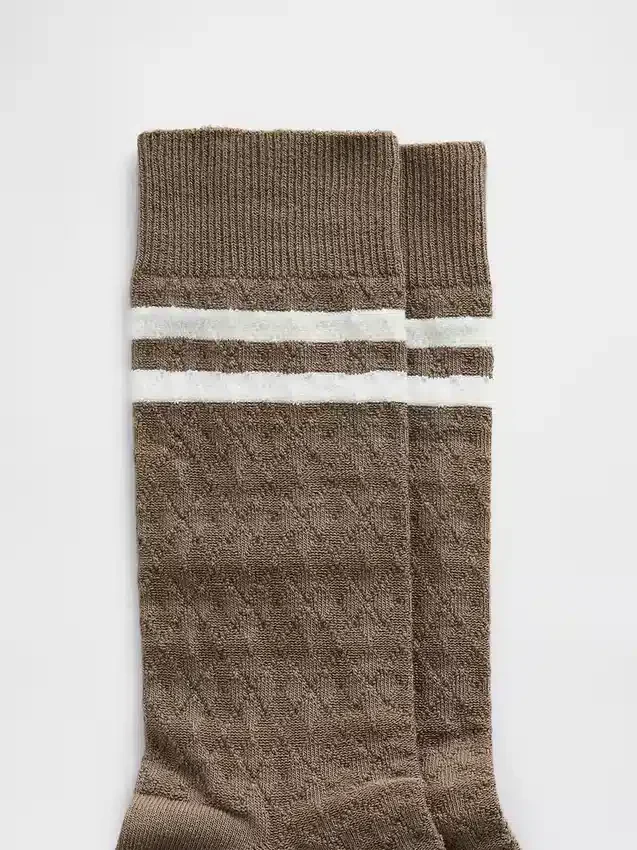Argyle Varsity Crew Socks