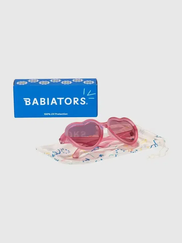 Babiators Toddler and Kid Heart Sunglasses
