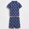 Baby Brannan Bear Pique Polo Outfit Set