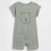 Baby Brannan Bear Waffle Shorty One-Piece