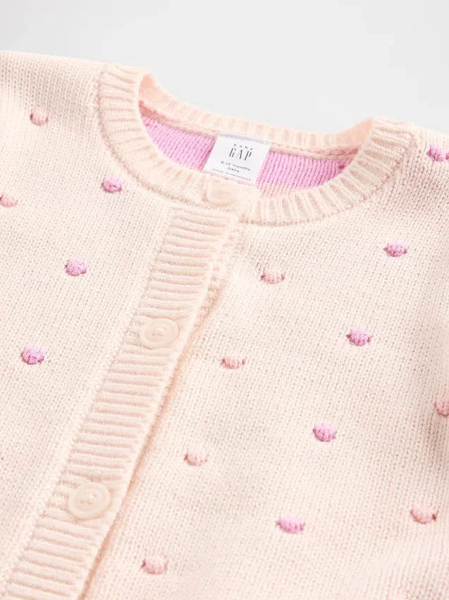 Baby Cardigan Sweater Outfit Set