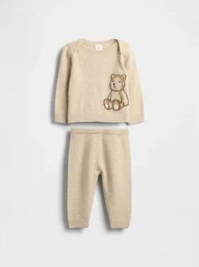 Baby Cashsoft Brannan Bear Sweater Set