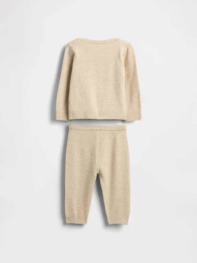 Baby Cashsoft Brannan Bear Sweater Set