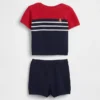 Baby Colorblock Sweater Outfit Set