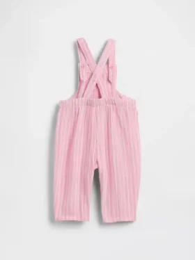 Baby Cotton-Gauze Brannan Bear Overalls