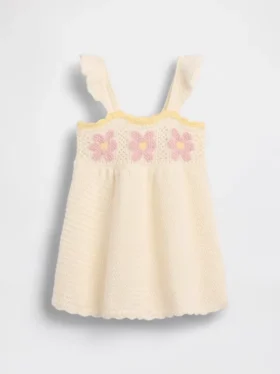 Baby Crochet Flower Dress