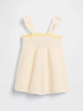 Baby Crochet Flower Dress