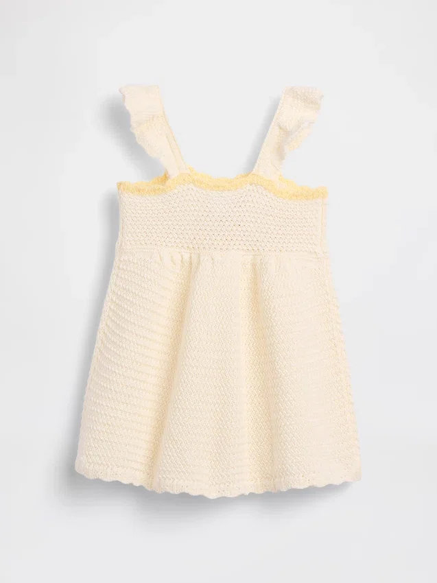 Baby Crochet Flower Dress