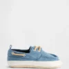 Baby Denim Boat Shoes