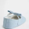 Baby Denim Bow Mary Jane Shoes