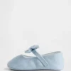 Baby Denim Bow Mary Jane Shoes