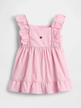 Baby Denim Heart Dress