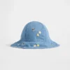 Baby Embroidered Denim Sun Hat